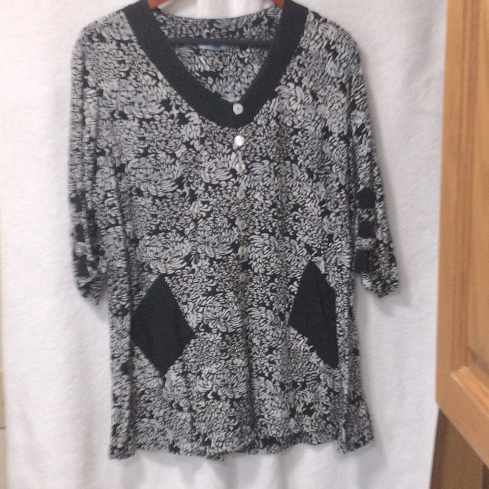 Blue Sky Clothing Co. Tunic Top L